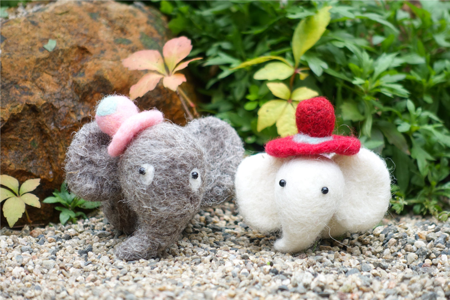 PDF - Circus Elephant Needle Felting Tutorial + Pattern